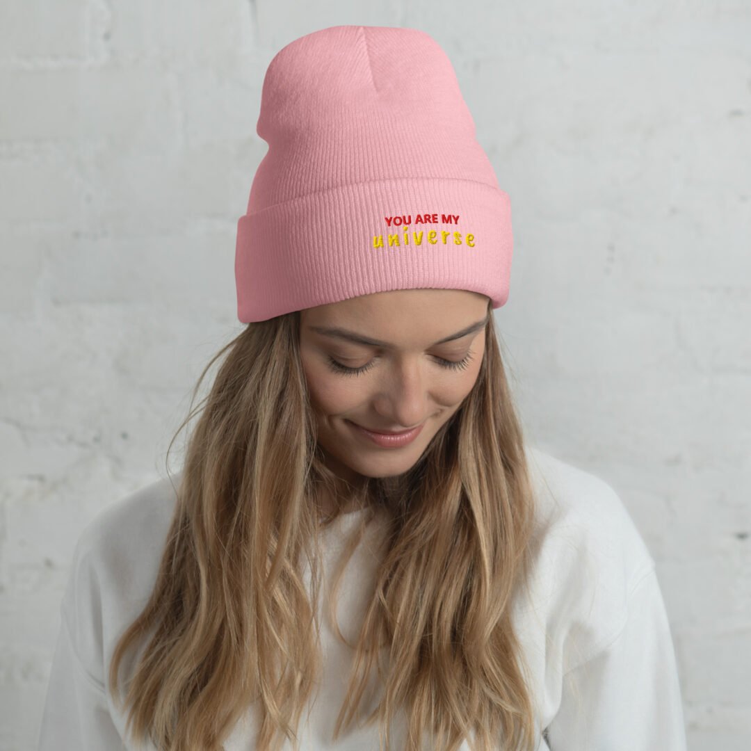 YOU ARE MY universe - Cuffed Beanie - Image 10