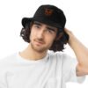 Owl Head - Denim Bucket Hat