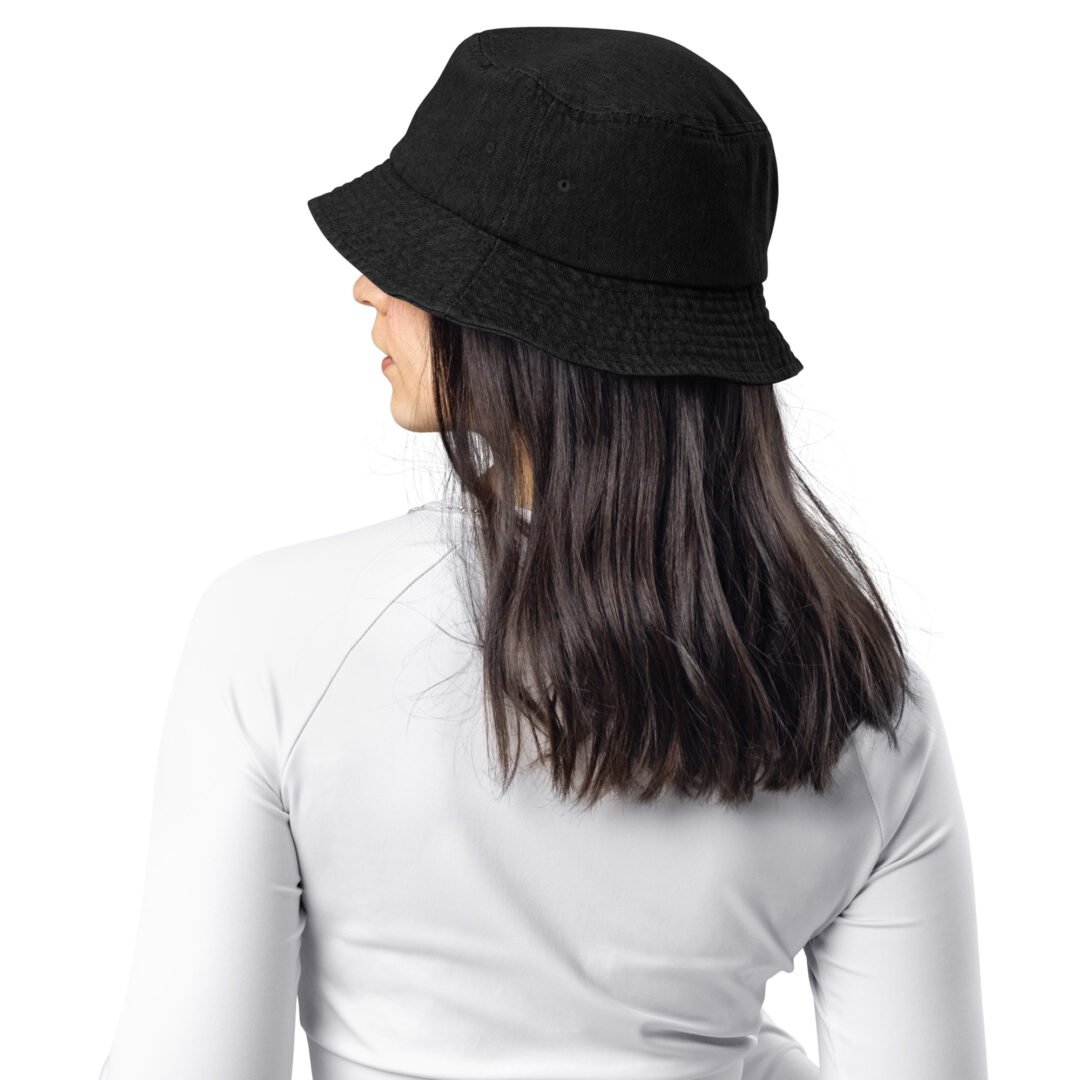 Wing - Denim Bucket Hat - Image 3