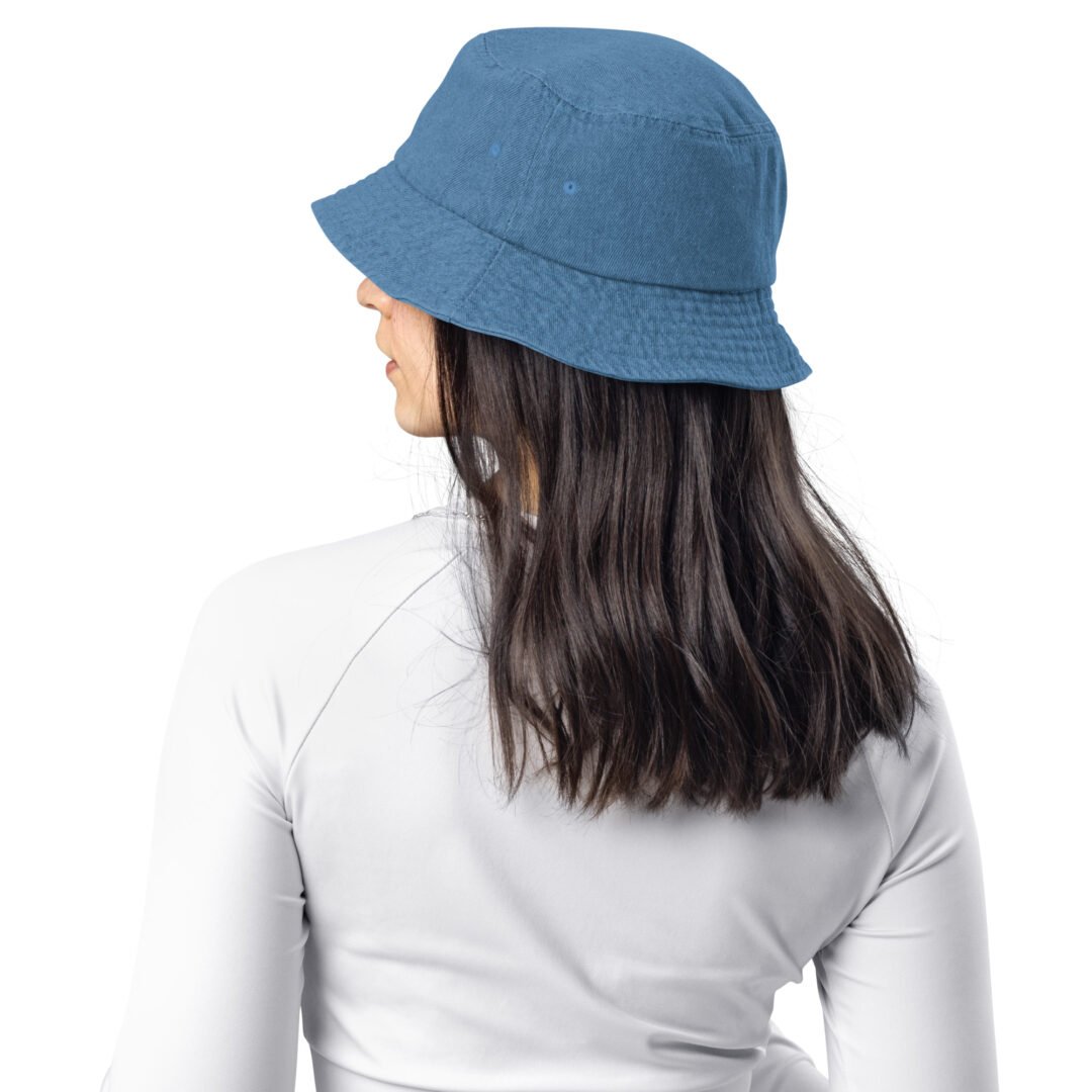 Wing - Denim Bucket Hat - Image 7