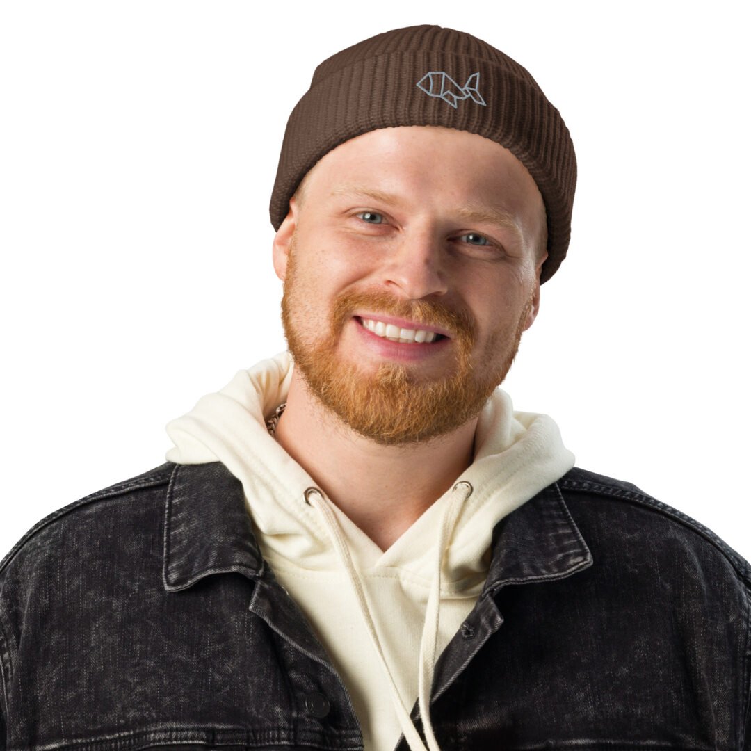 Origami Fish - Fisherman Beanie - Image 3
