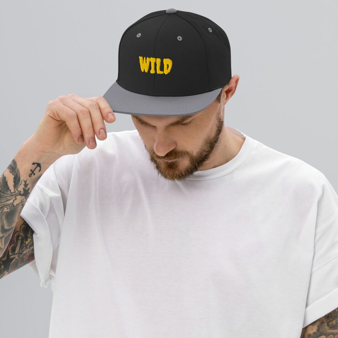 "WILD" - Classic Snapback - Image 8