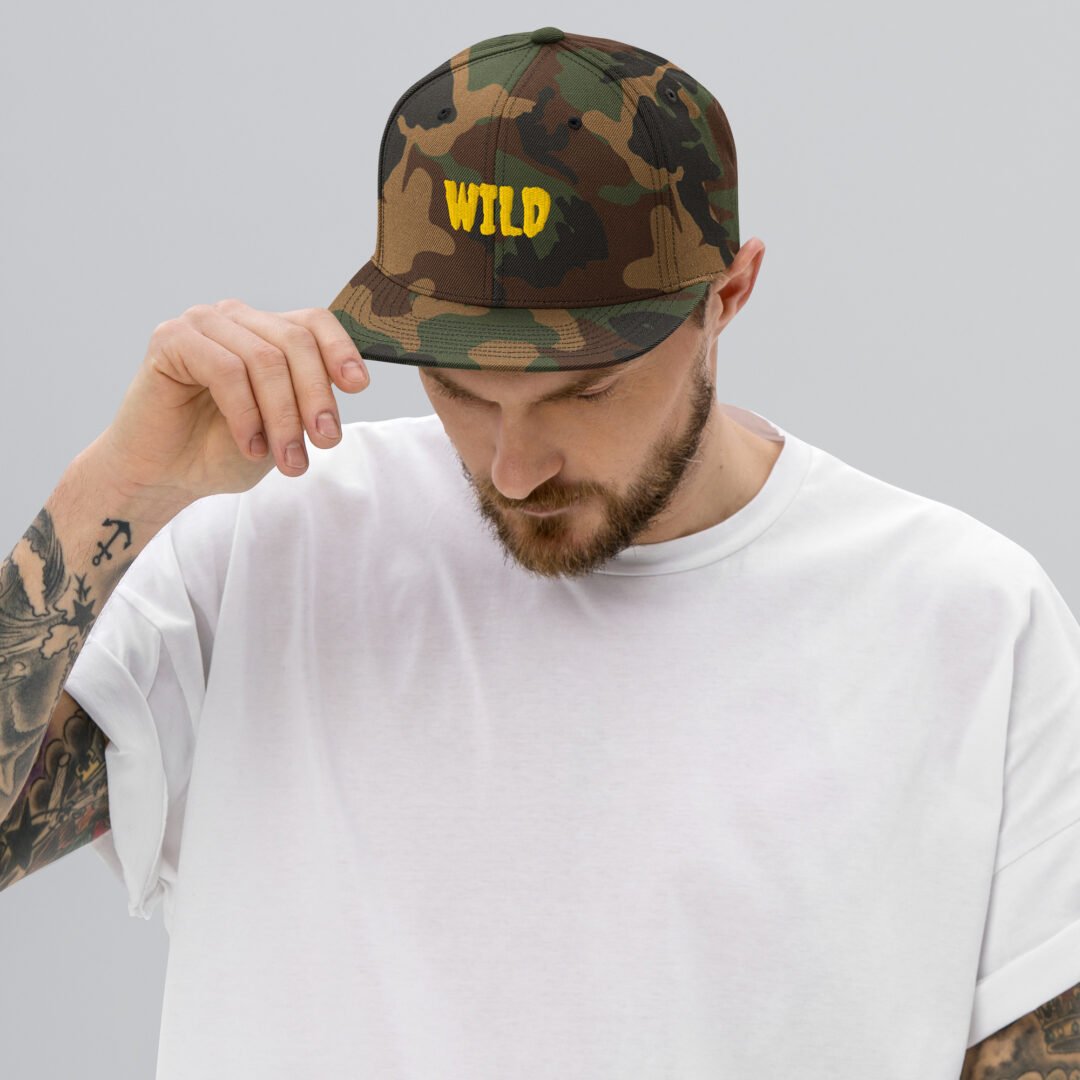 "WILD" - Classic Snapback - Image 15