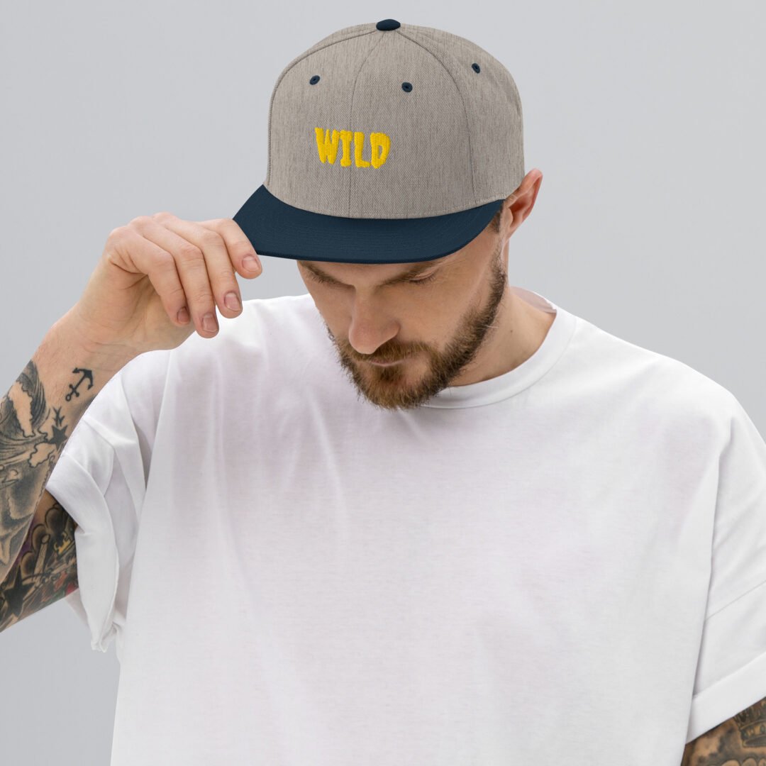 "WILD" - Classic Snapback - Image 18