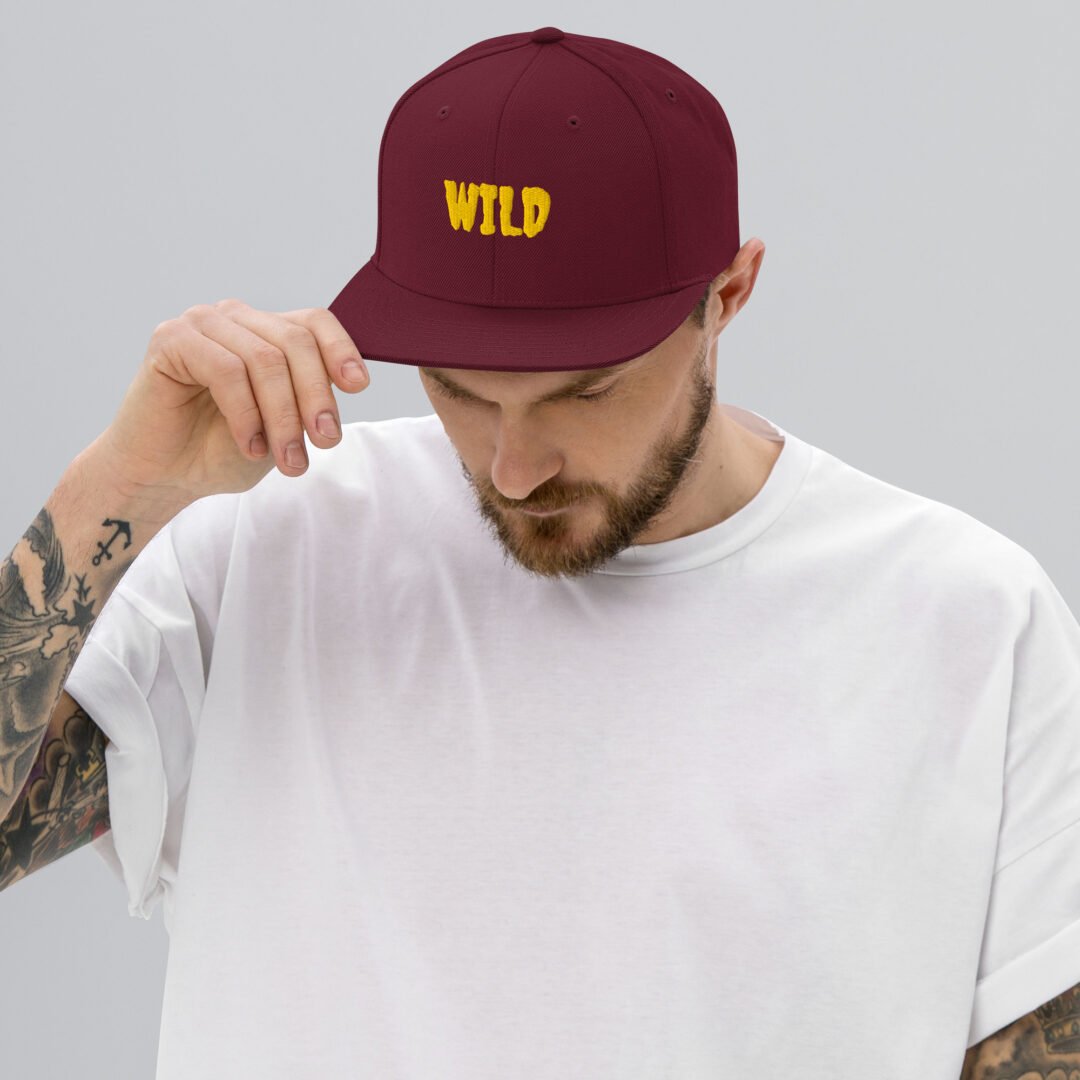 "WILD" - Classic Snapback - Image 9