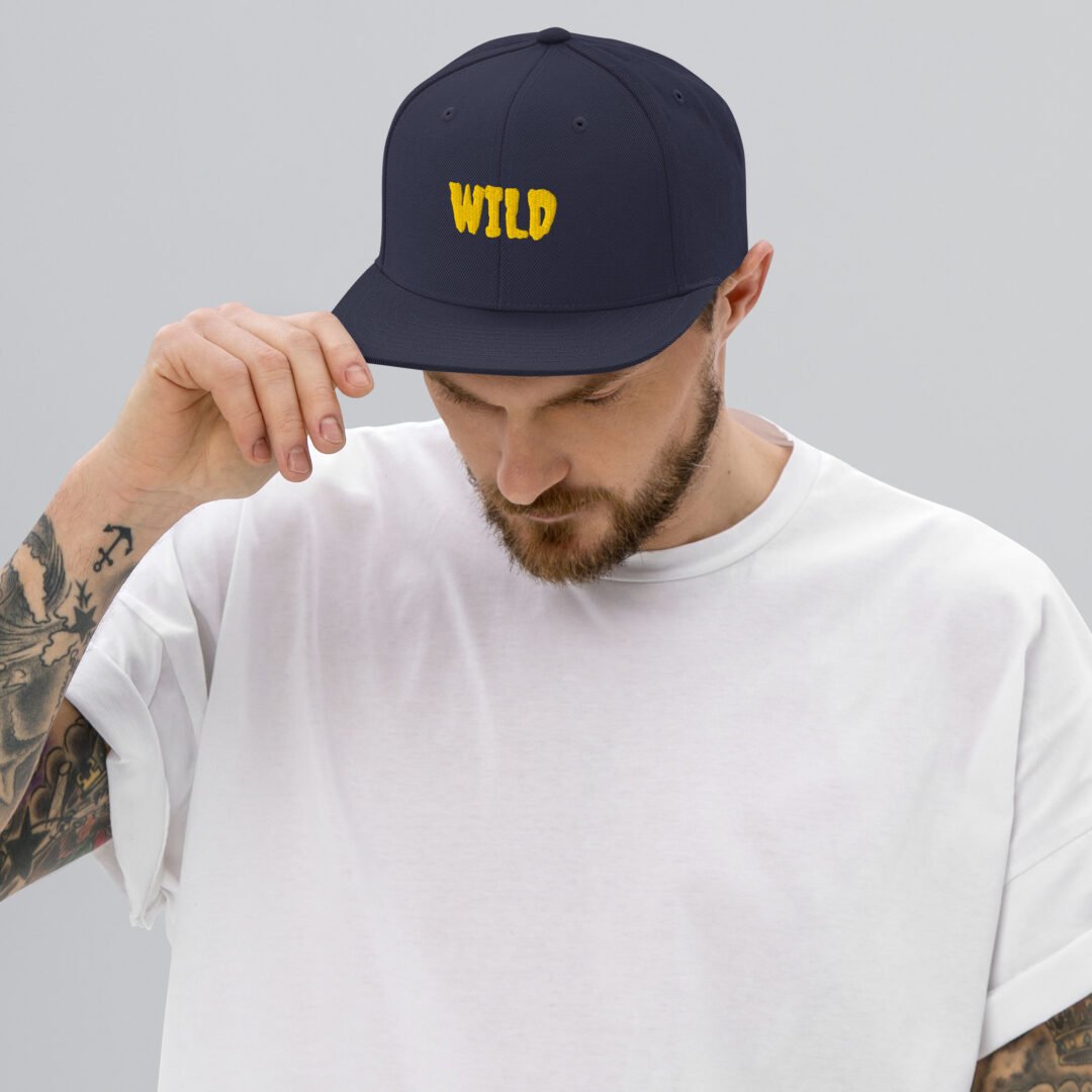 "WILD" - Classic Snapback - Image 11