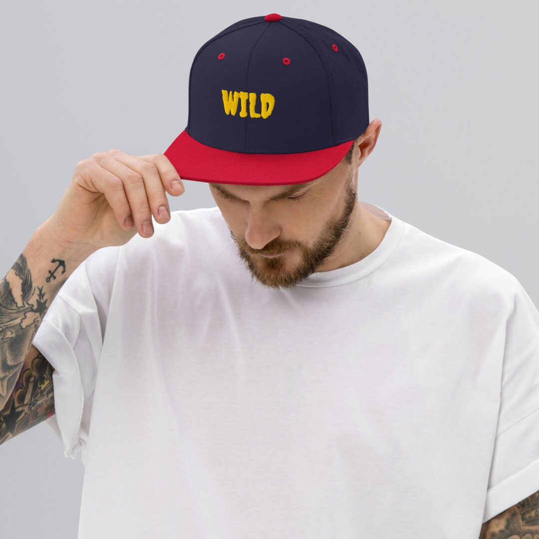 "WILD" - Classic Snapback - Image 12