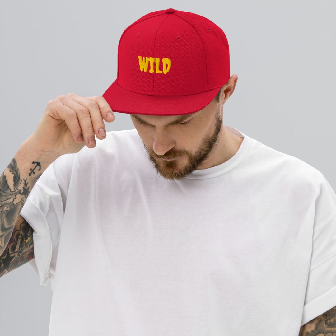 "WILD" - Classic Snapback - Image 14
