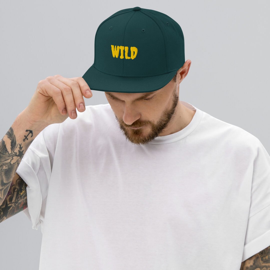 "WILD" - Classic Snapback - Image 13