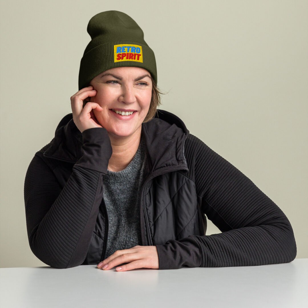 "Retro Spirit" - Cuffed Beanie