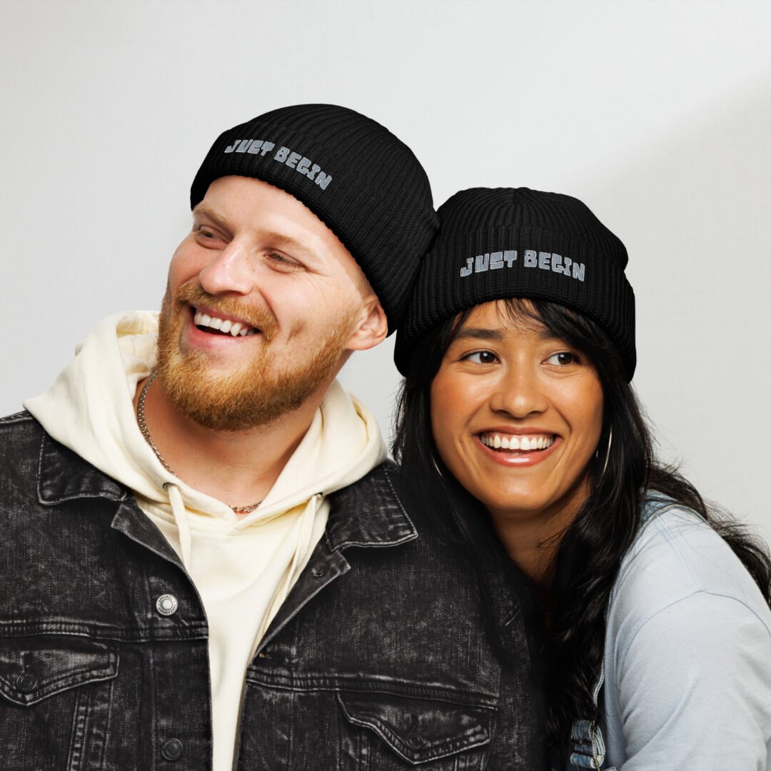 "Just Begin" - Fisherman Beanie - Image 3