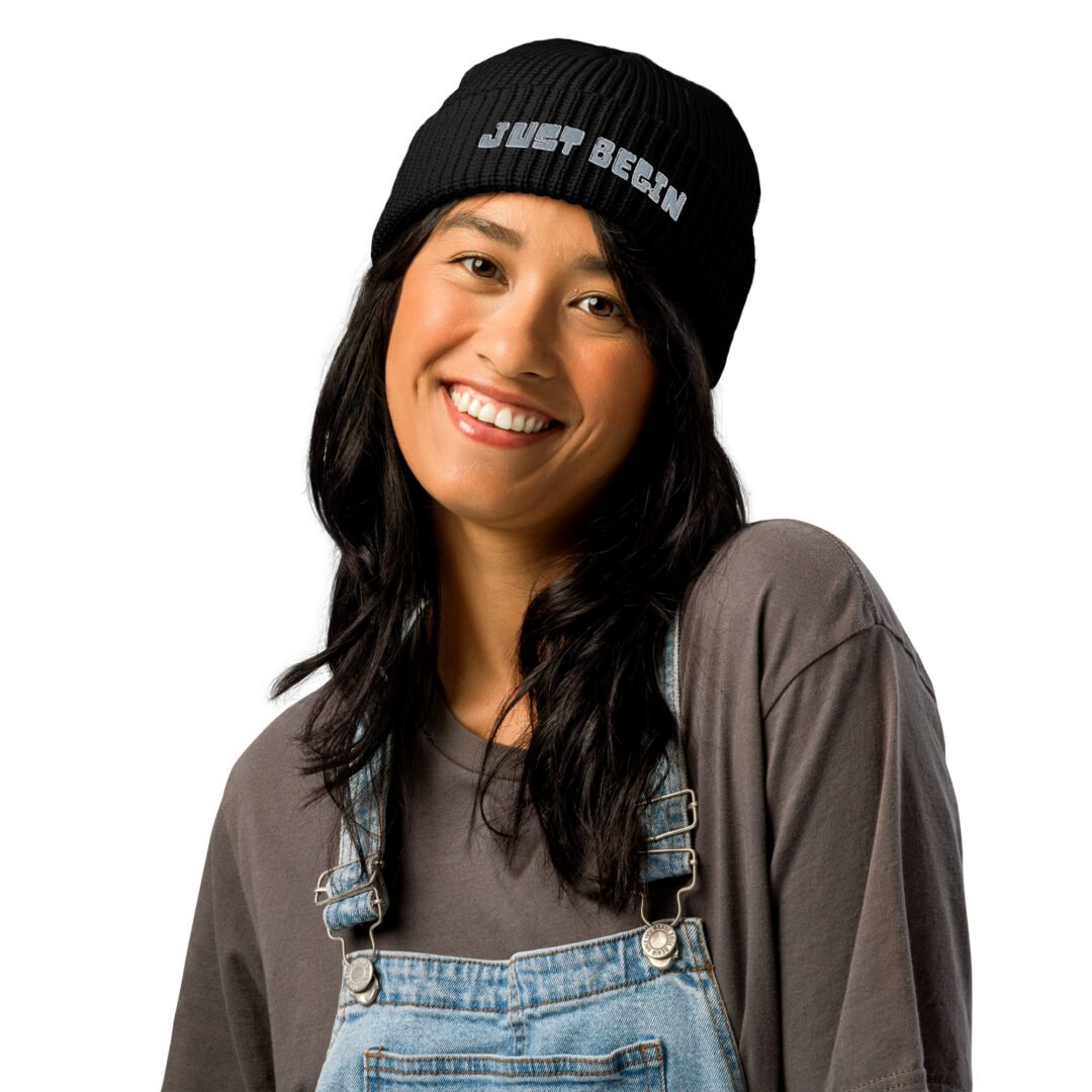 "Just Begin" - Fisherman Beanie - Image 4