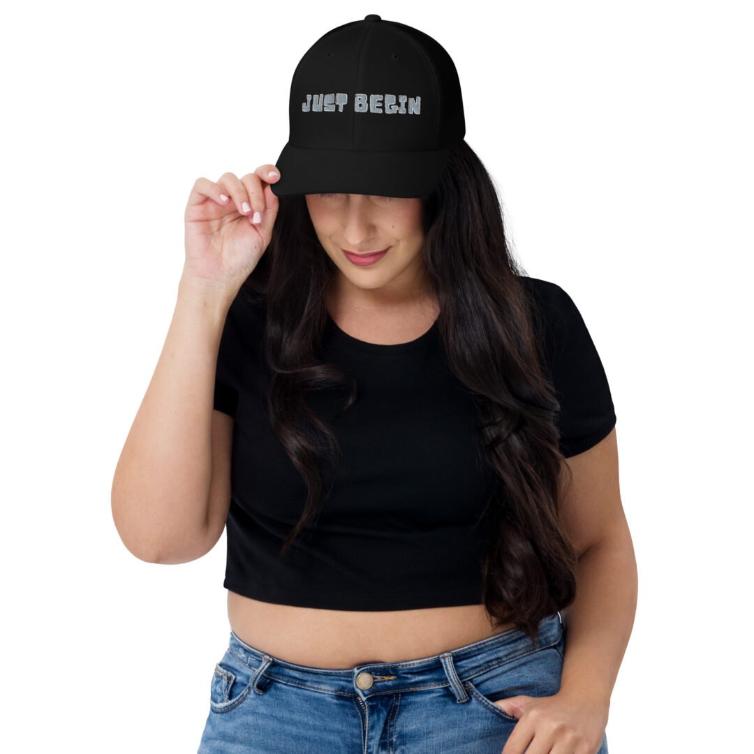 "Just Begin" - Retro Trucker Hat - Image 3