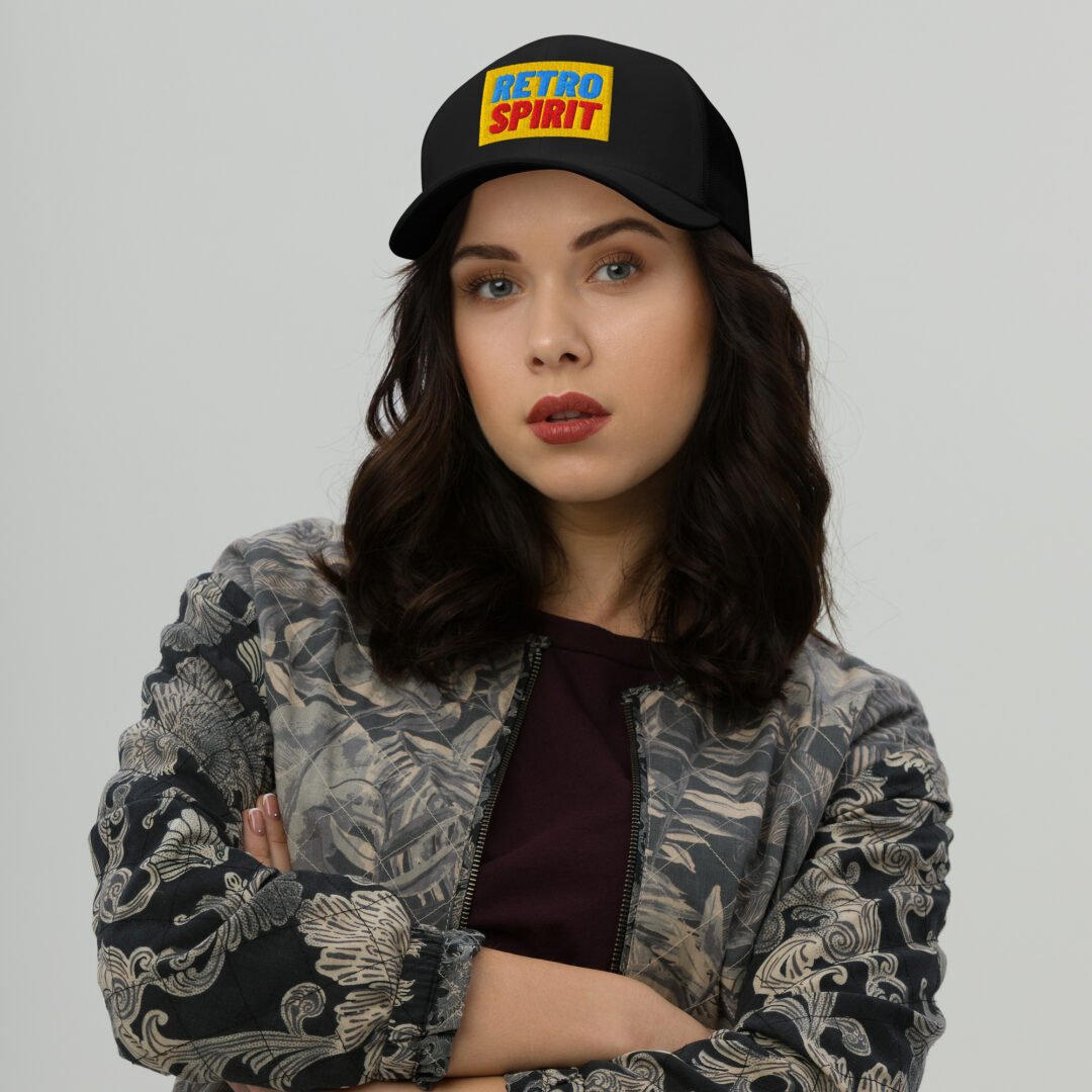 "Retro Spirit" - Retro Trucker Hat - Image 3