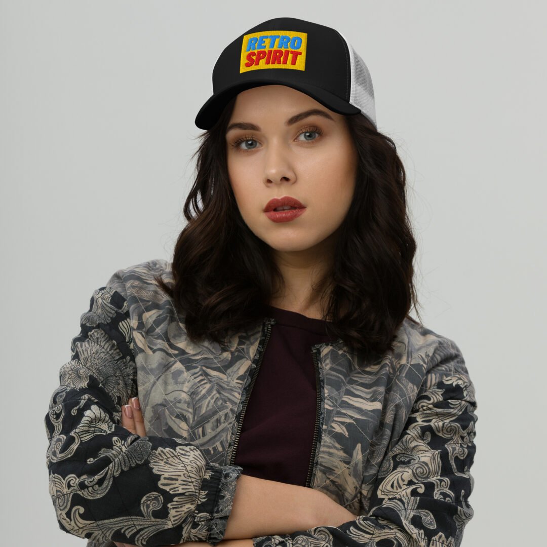 "Retro Spirit" - Retro Trucker Hat - Image 4