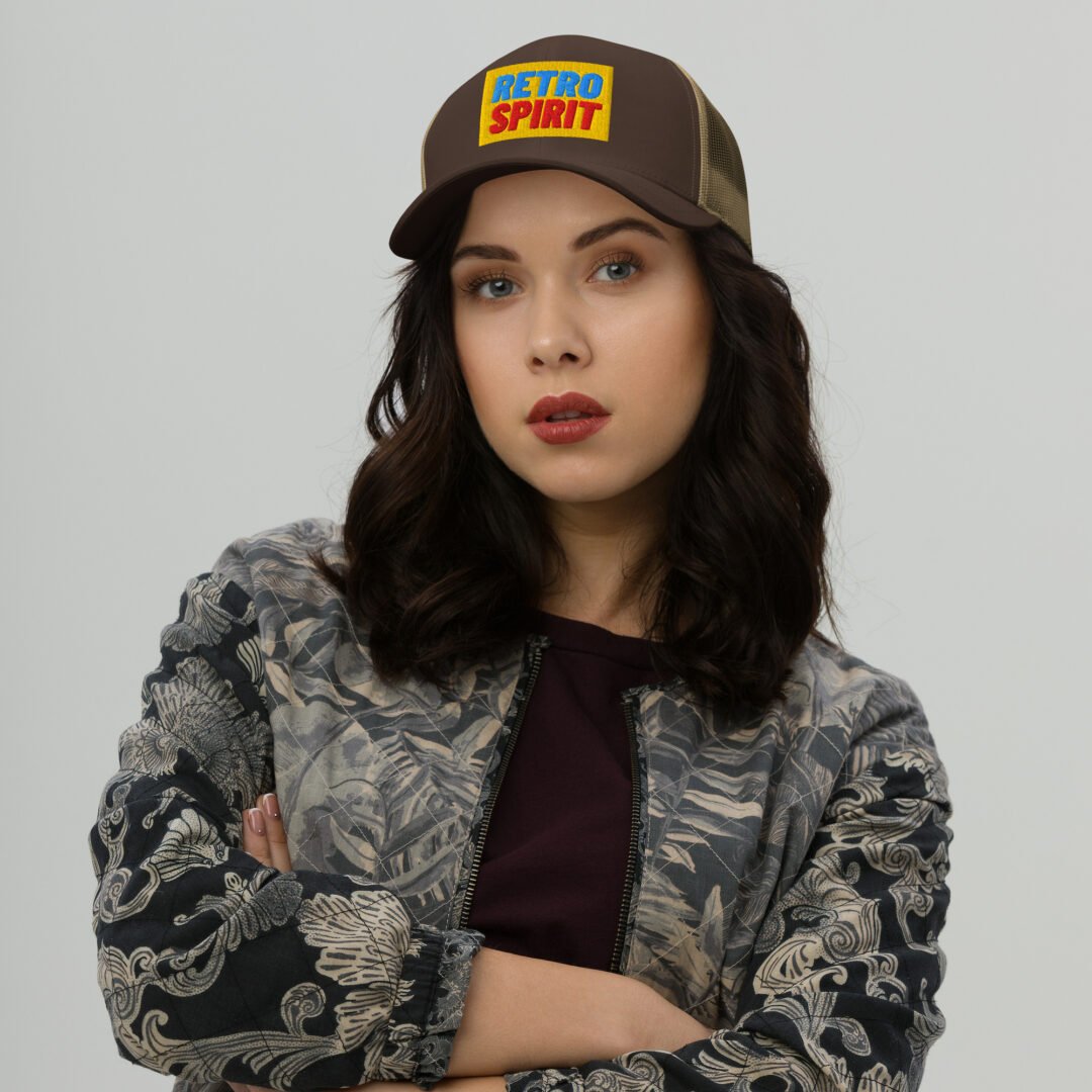 "Retro Spirit" - Retro Trucker Hat - Image 9