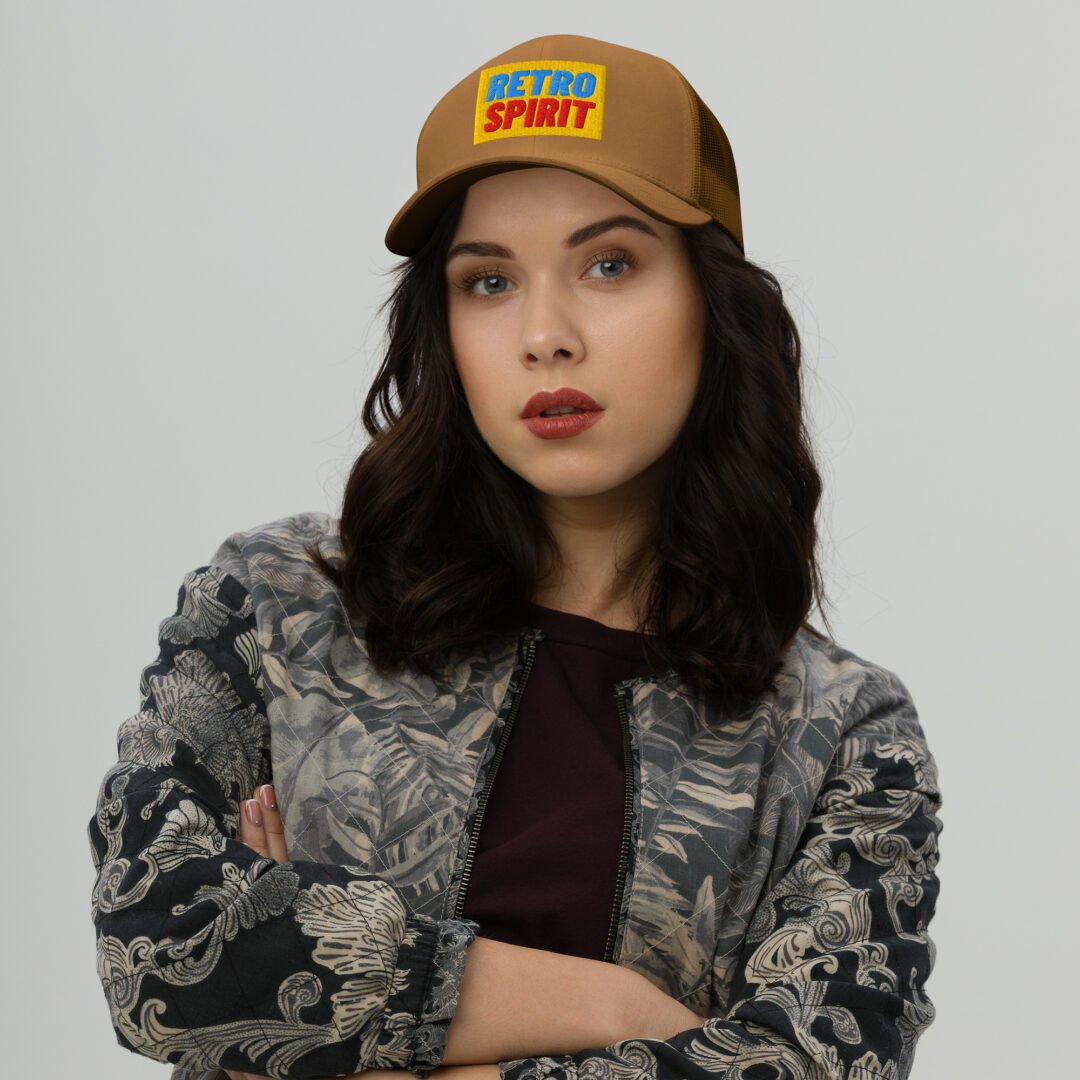 "Retro Spirit" - Retro Trucker Hat - Image 12