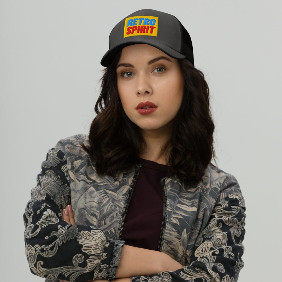 "Retro Spirit" - Retro Trucker Hat - Image 7