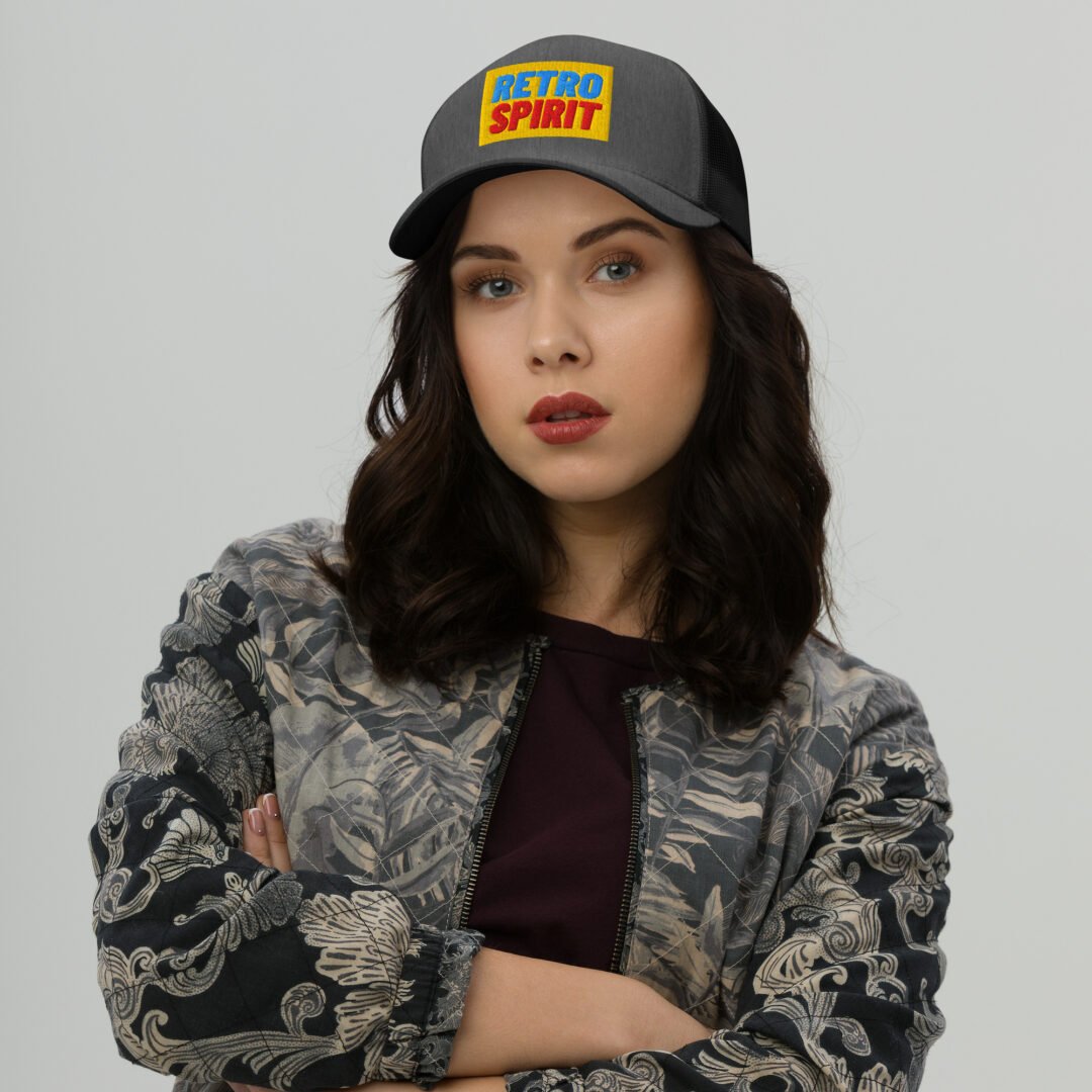"Retro Spirit" - Retro Trucker Hat - Image 10