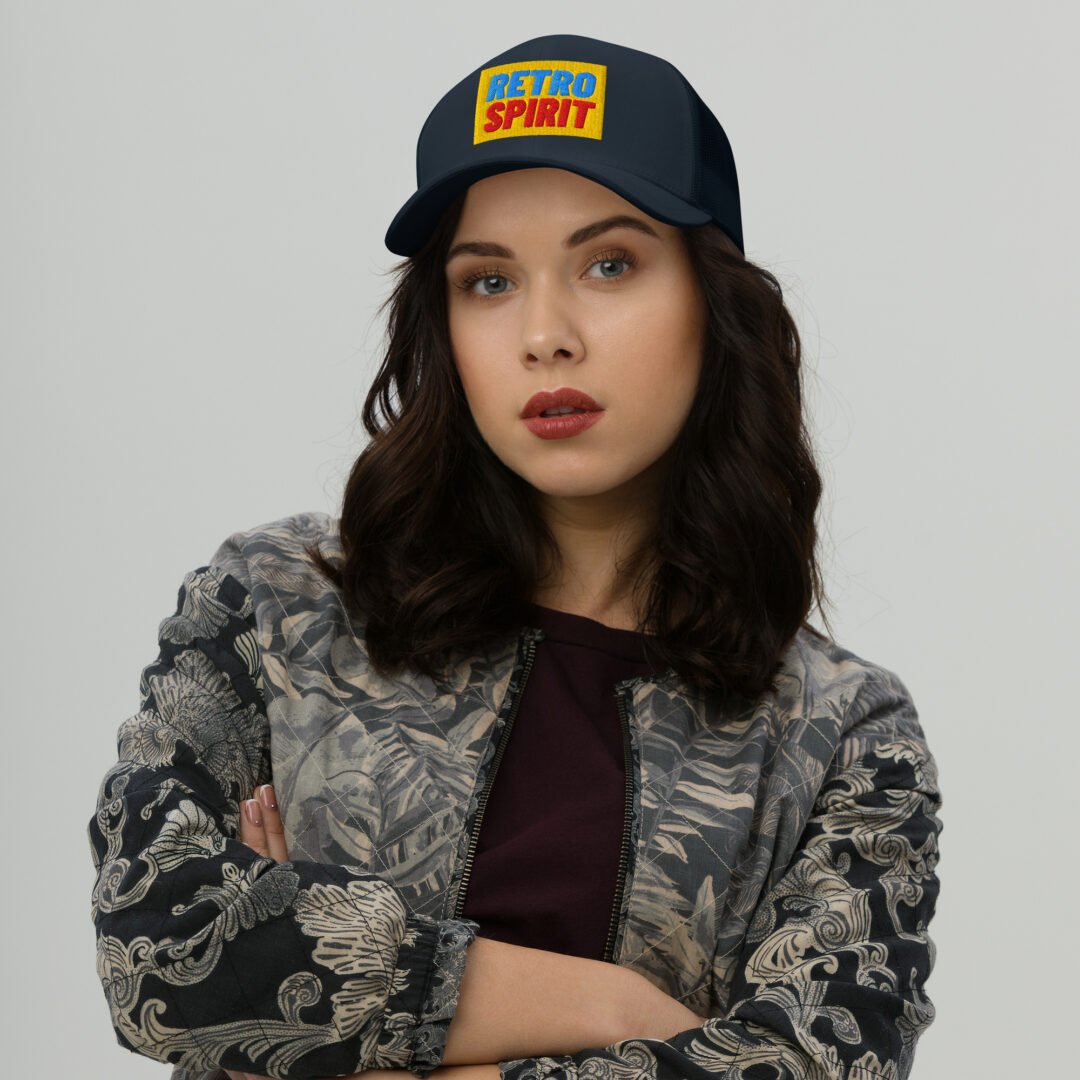 "Retro Spirit" - Retro Trucker Hat - Image 5