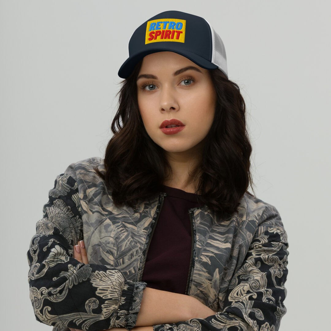 "Retro Spirit" - Retro Trucker Hat - Image 6