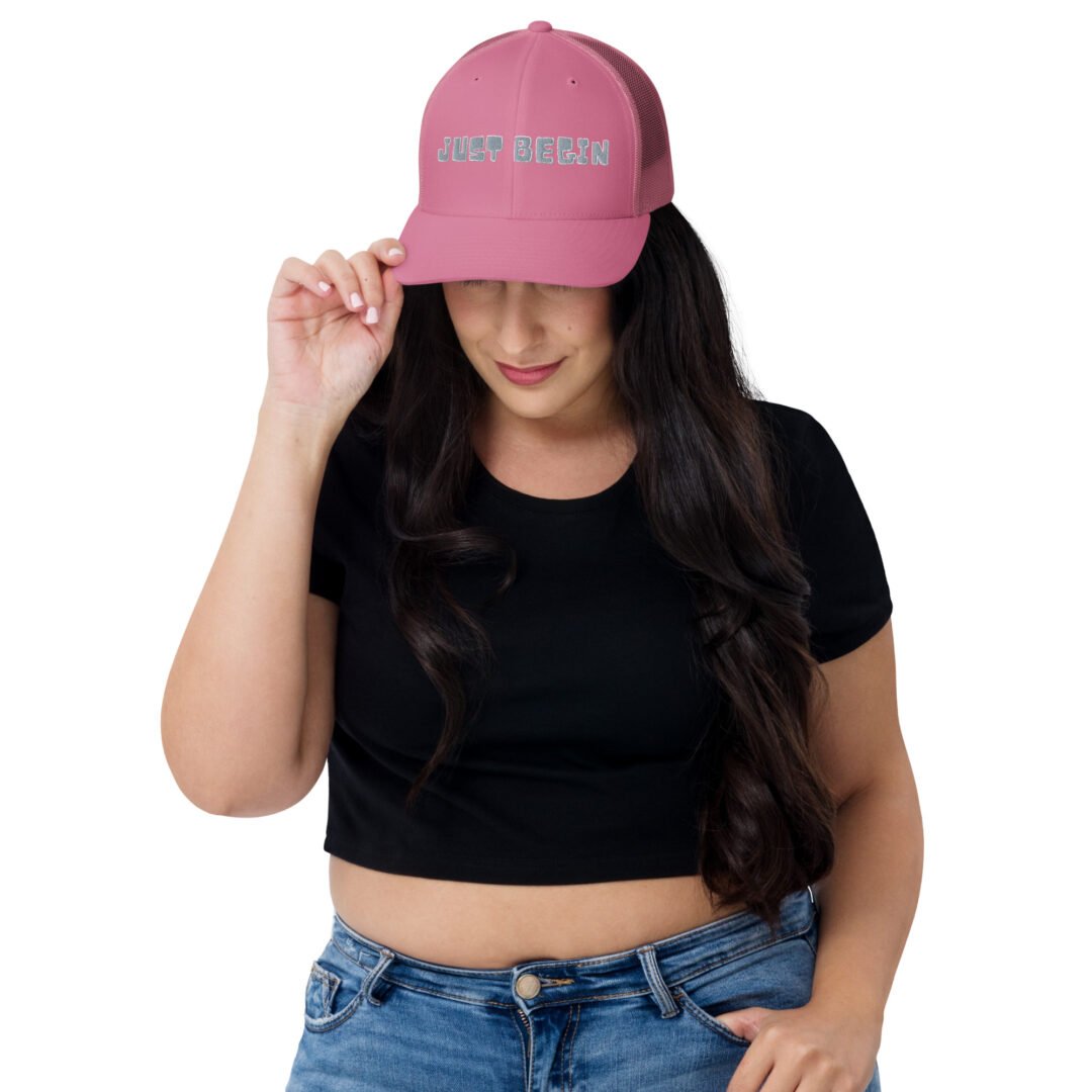 "Just Begin" - Retro Trucker Hat