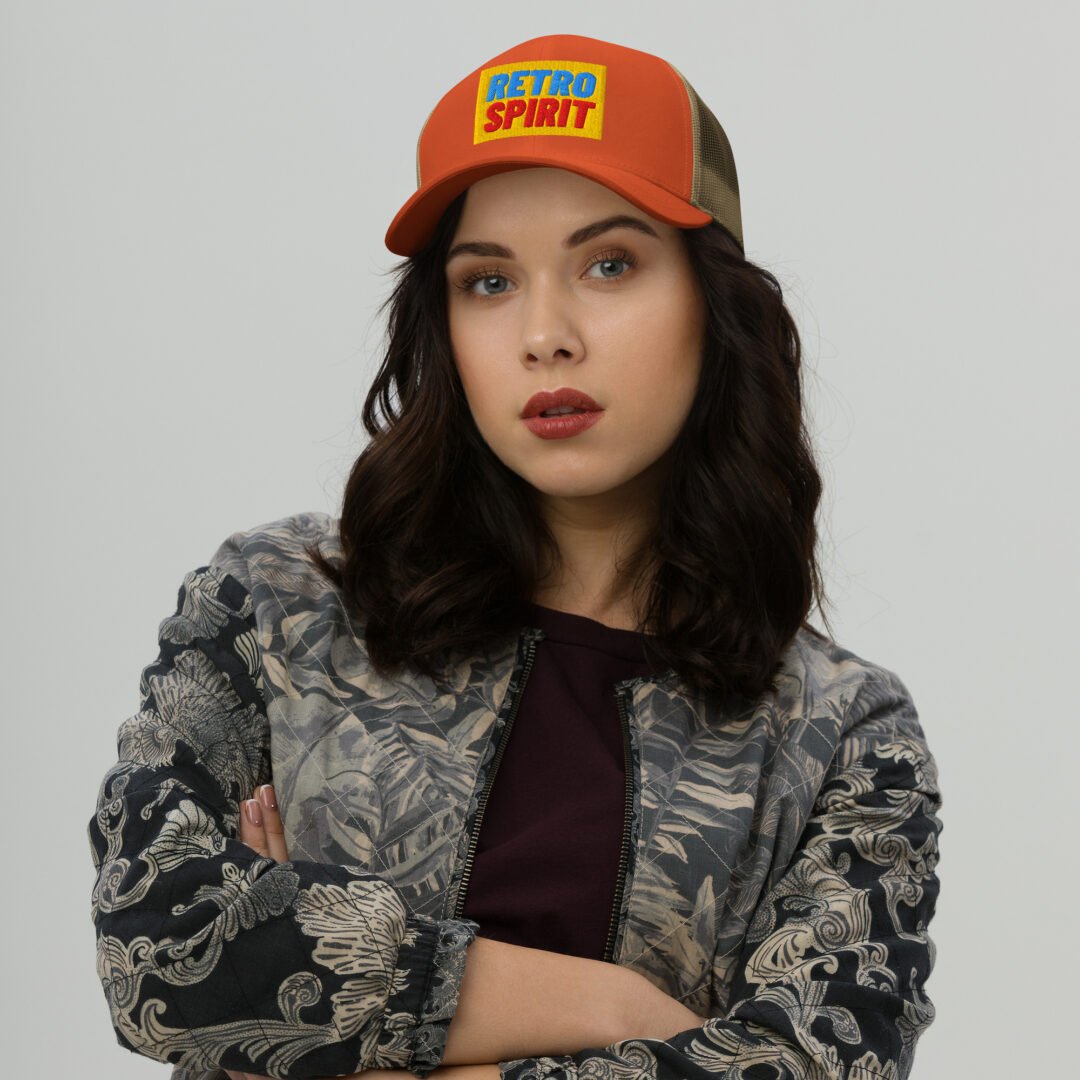 "Retro Spirit" - Retro Trucker Hat - Image 13