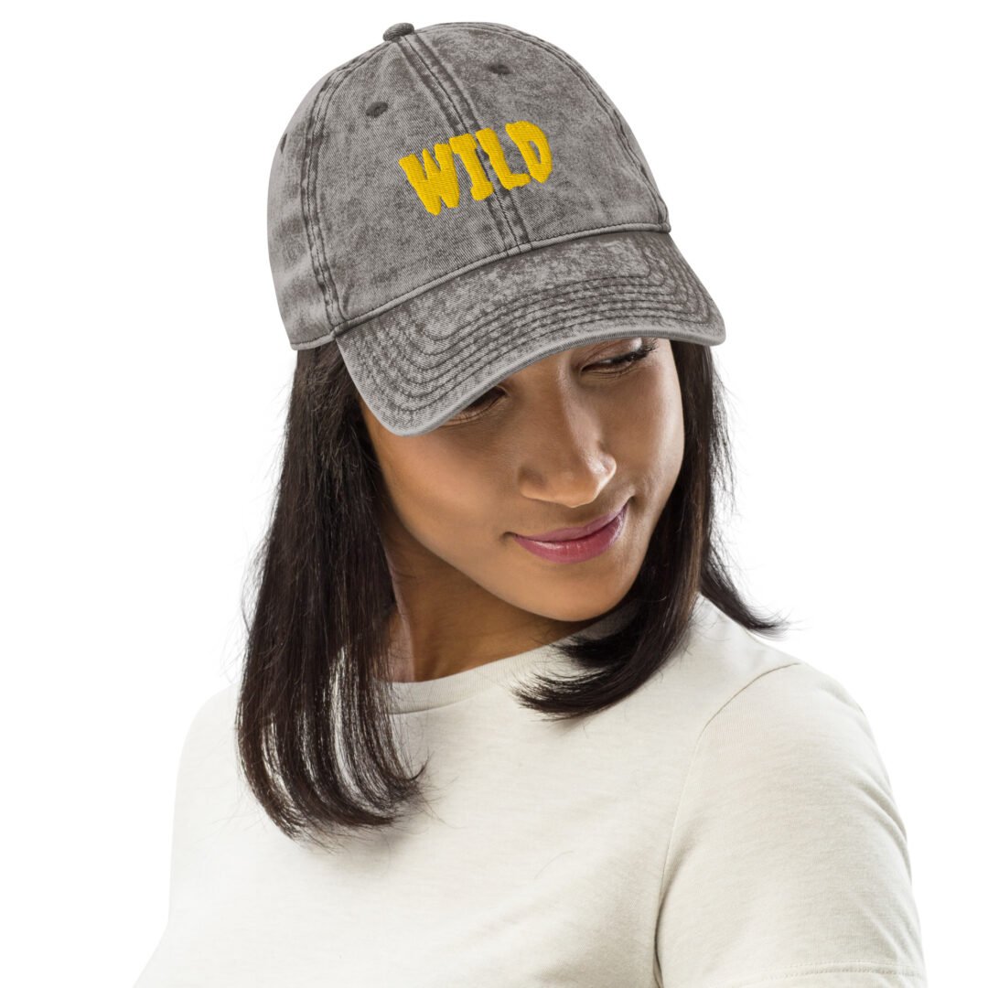 "WILD" - Vintage Hat - Image 7