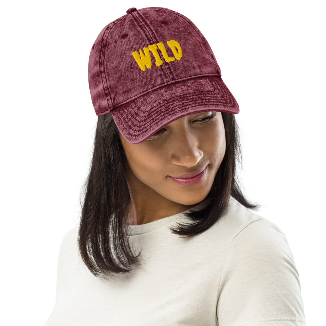 "WILD" - Vintage Hat - Image 4