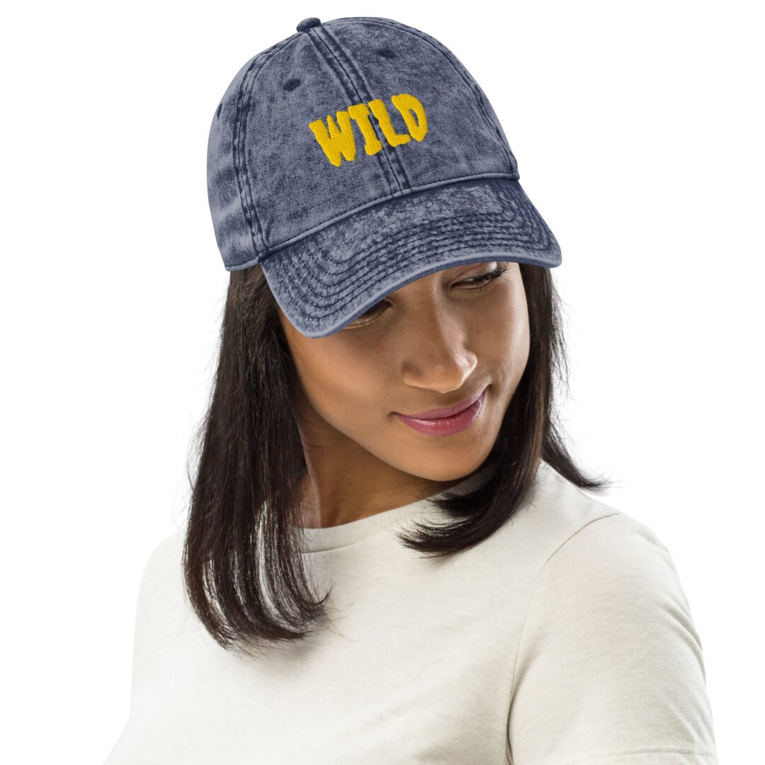 "WILD" - Vintage Hat - Image 3