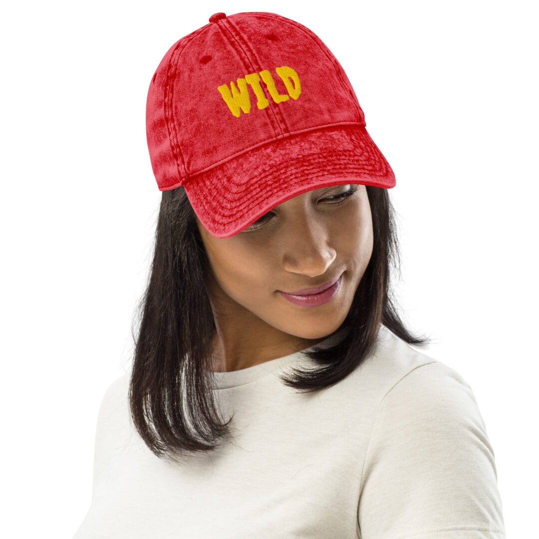 "WILD" - Vintage Hat - Image 5