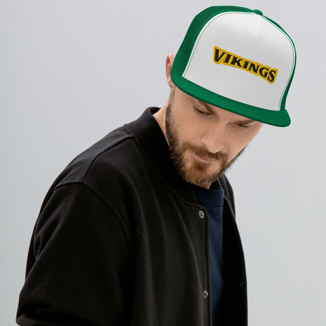 "VIKINGS" - 5 Panel Trucker Hat - Image 2