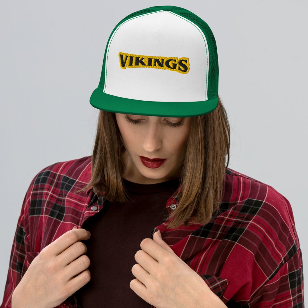 "VIKINGS" - 5 Panel Trucker Hat - Image 13