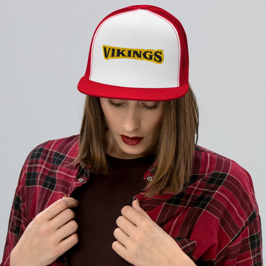 "VIKINGS" - 5 Panel Trucker Hat - Image 10