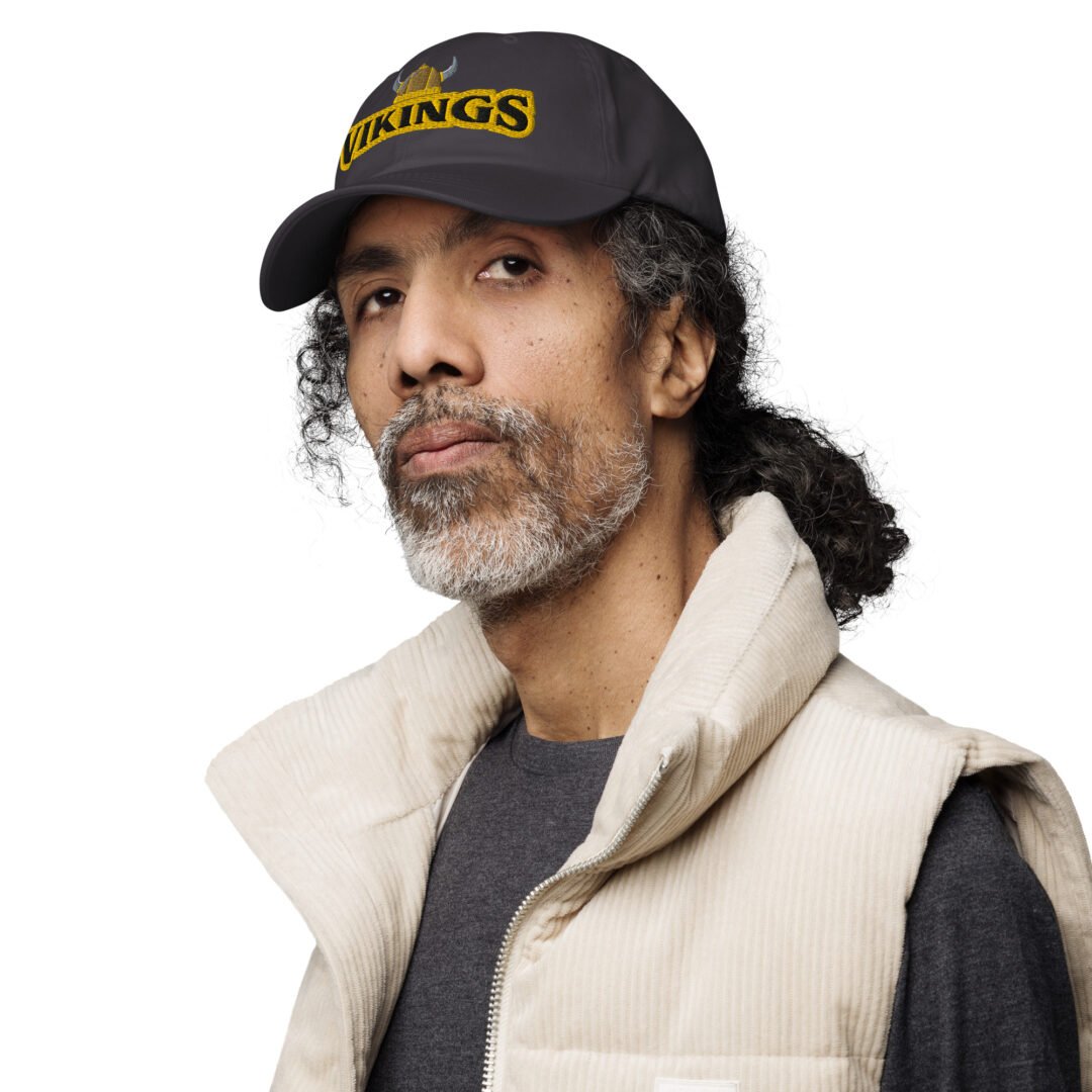 "VIKINGS" + Viking Helmet - Classic Dad Hat