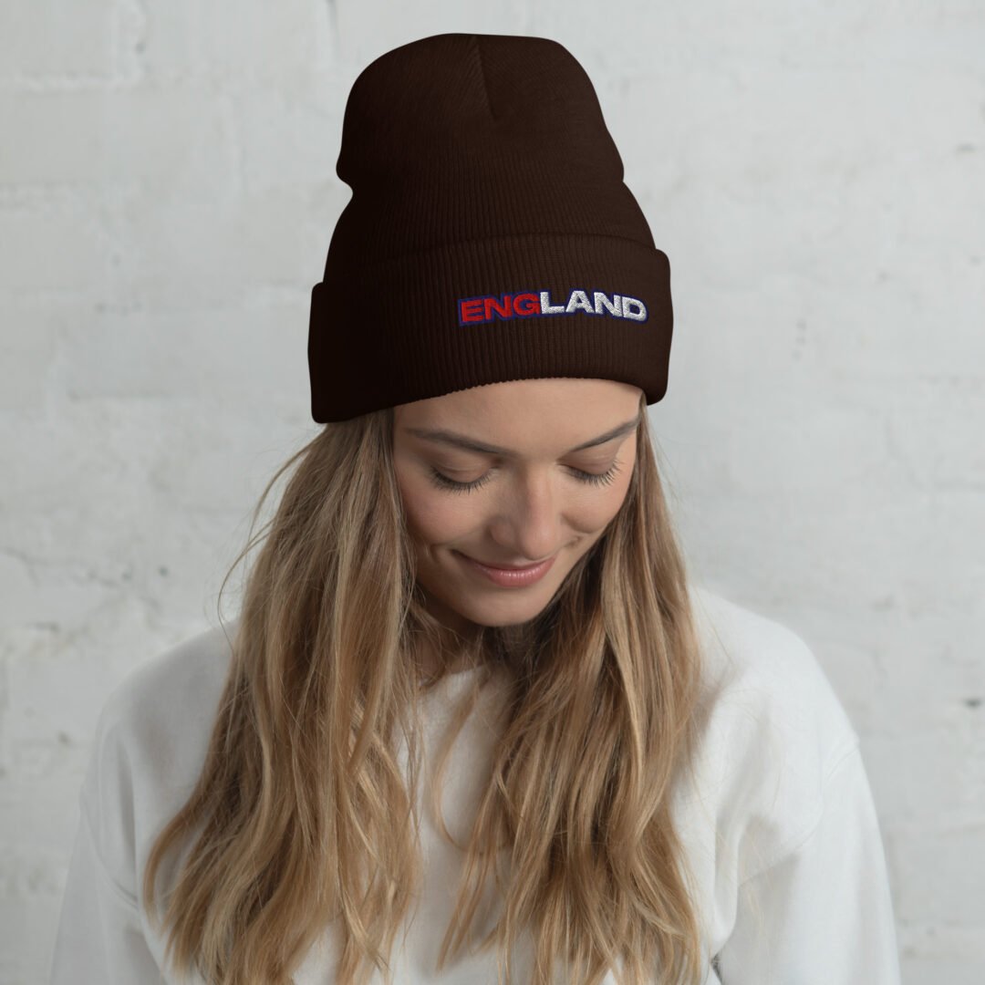 "ENGLAND" - Cuffed Beanie - Image 4