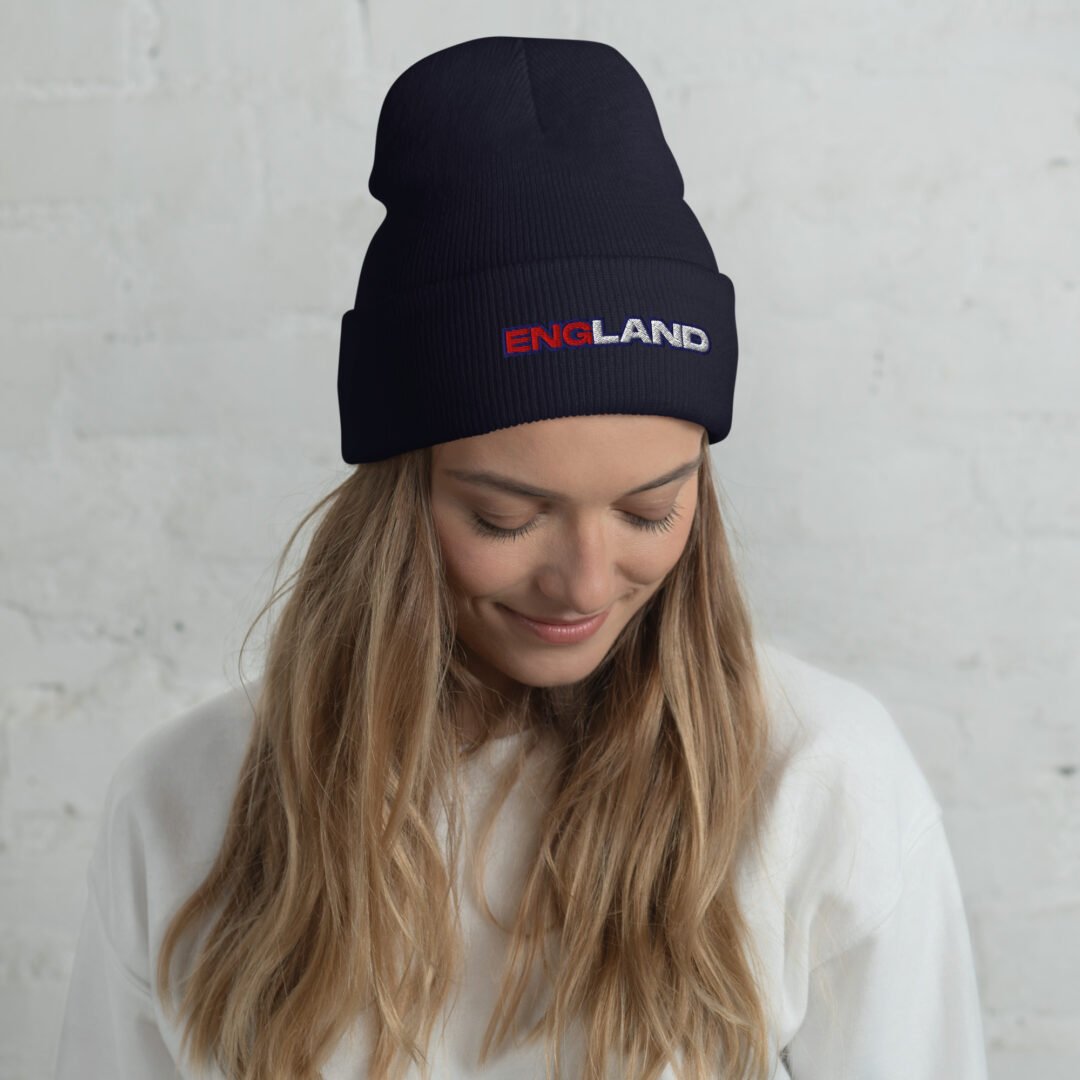"ENGLAND" - Cuffed Beanie - Image 5