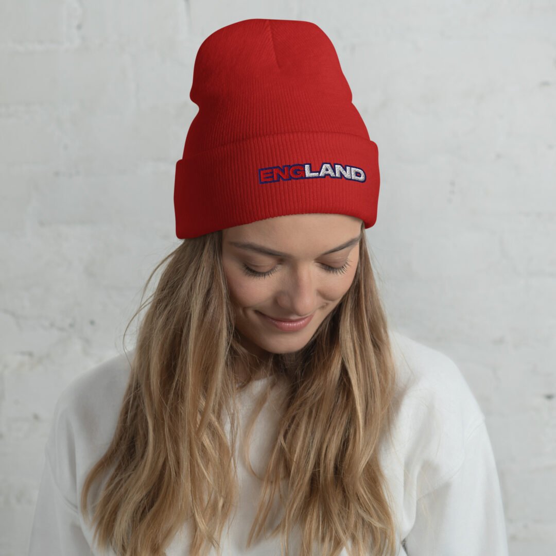"ENGLAND" - Cuffed Beanie - Image 6