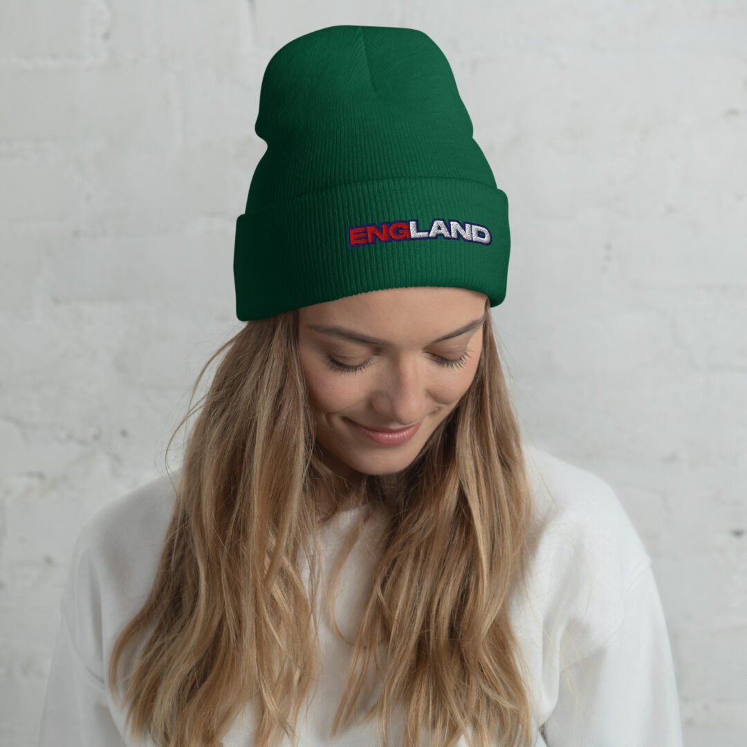 "ENGLAND" - Cuffed Beanie - Image 8